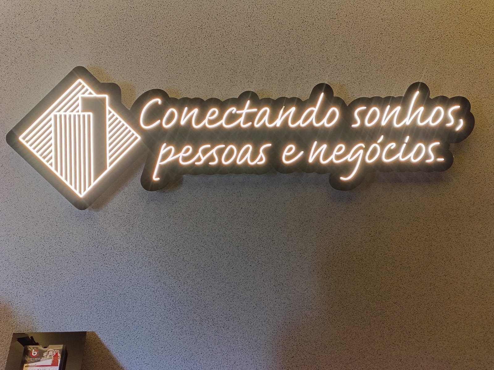 Letras caixa iluminadas 2